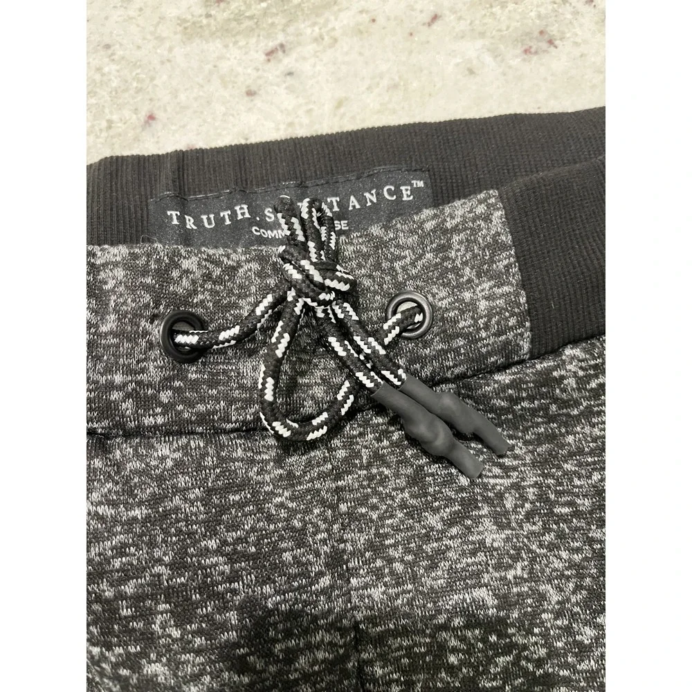 Truth Substance Common‎ Sense Men Sweatpants 2XL Blk Streetwear Urban NWT Flaws - Picture 10 of 14